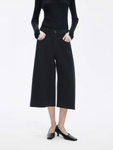 Pants / JNBY Wool Double-Face Banana Trousers