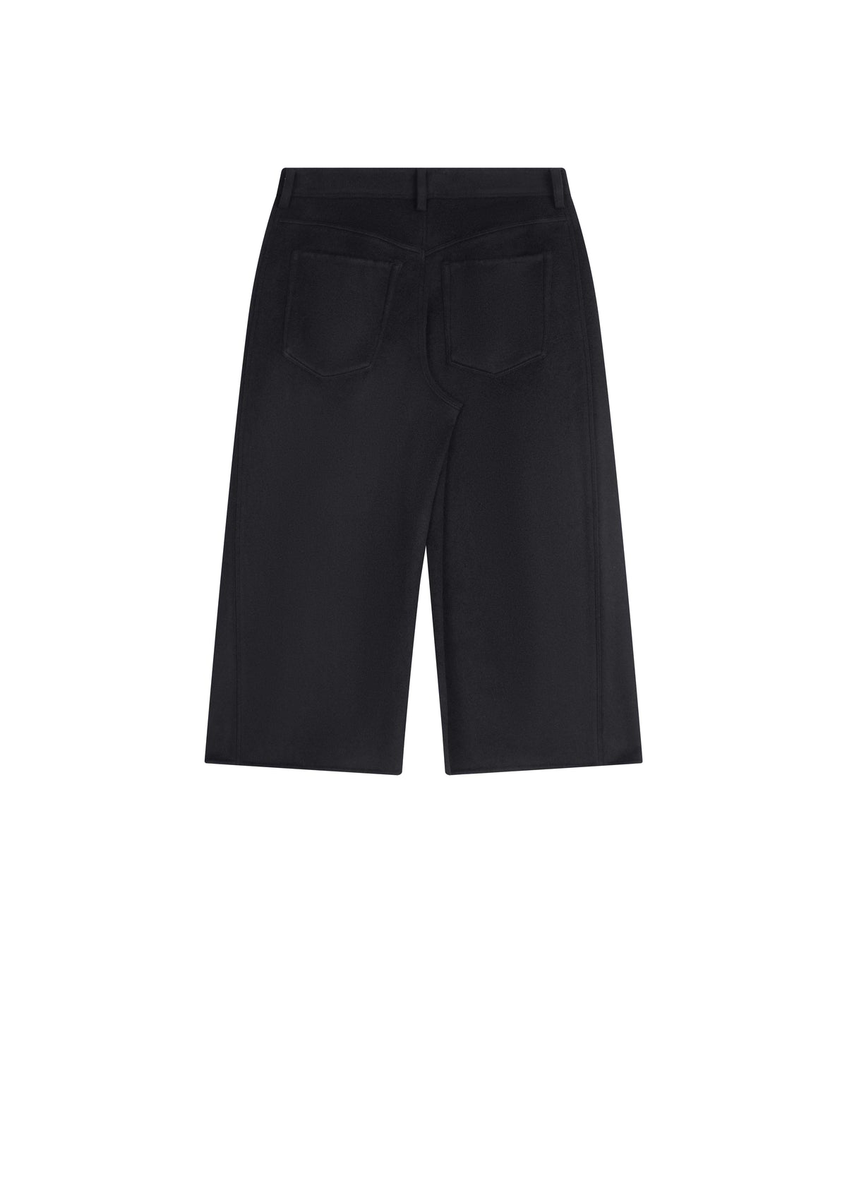 Pants / JNBY Wool Double-Face Banana Trousers Black-1