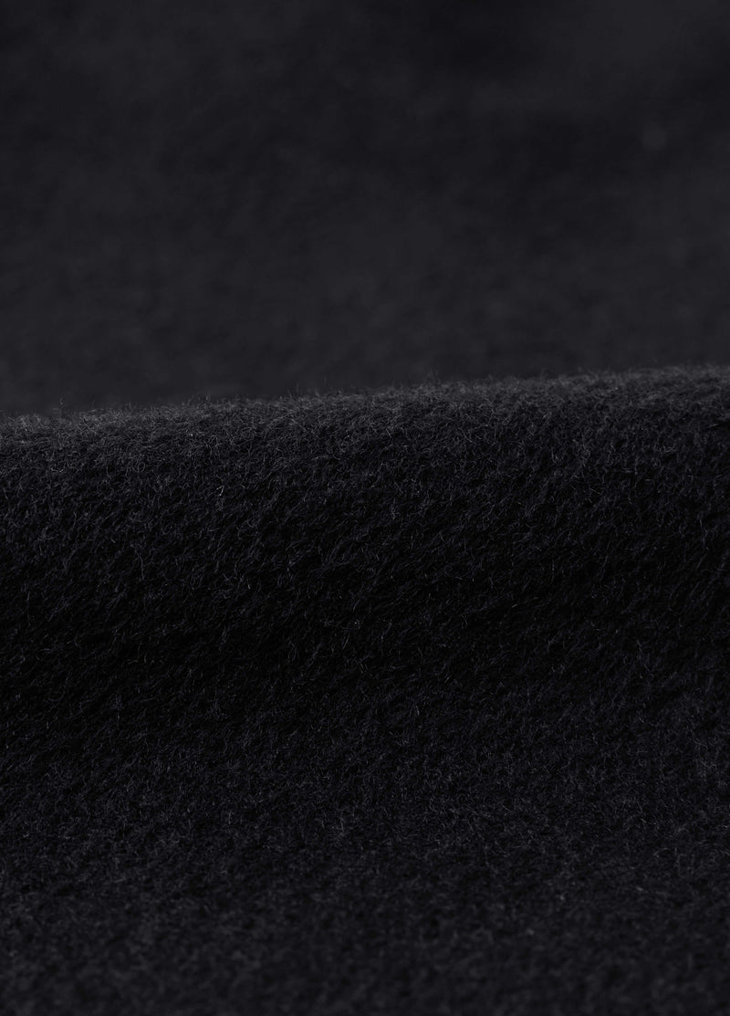 Pants / JNBY Wool Double-Face Banana Trousers Black-1