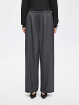 Pants / JNBY Wool Jacquard Wide-Leg Trousers