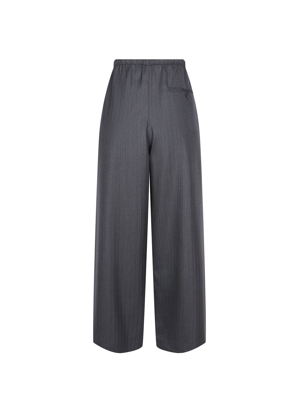 Pants / JNBY Wool Jacquard Wide-Leg Trousers Dark Grey-1