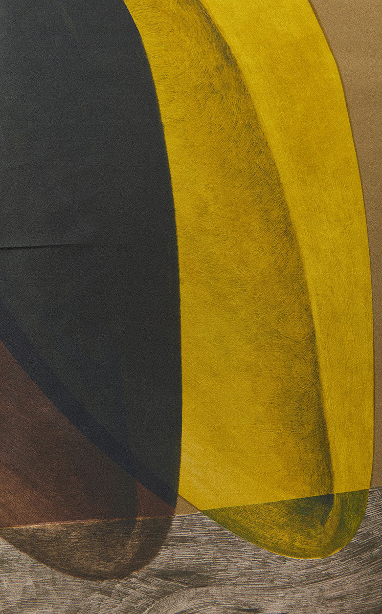 Scarf / JNBY 100% Silk Abstract Print Scarf