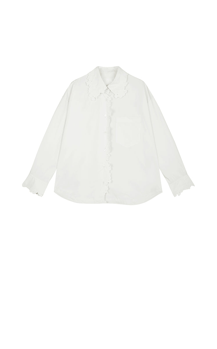 Shirt / JNBY Floral Forest Embroidered Shirt