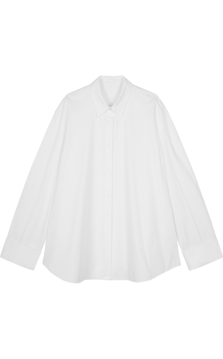 Shirt / JNBY Oversized Cotton Shirt