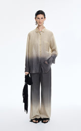 Shirt / JNBY Silk Organza Gradient Shirt