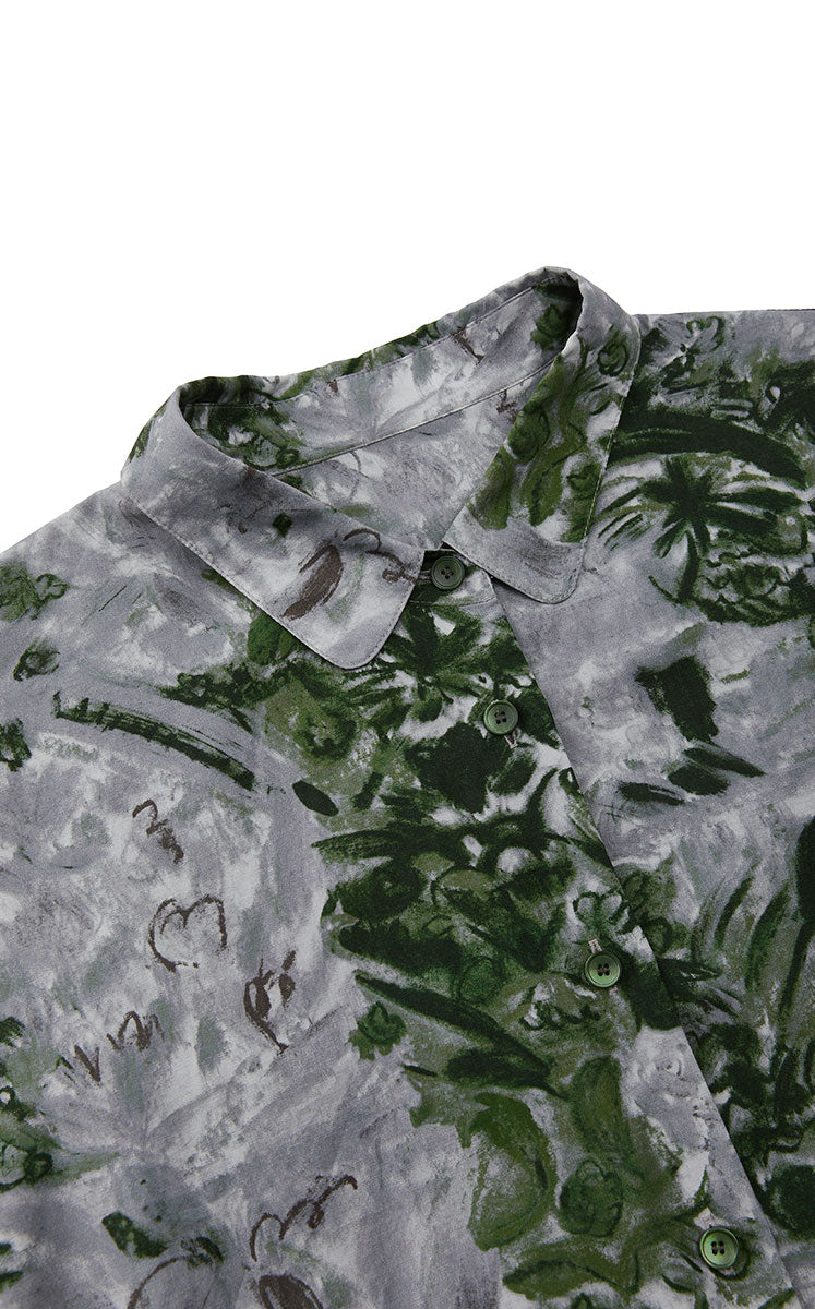 Shirt / JNBY Cotton Silk Oversized Printed Shirt
