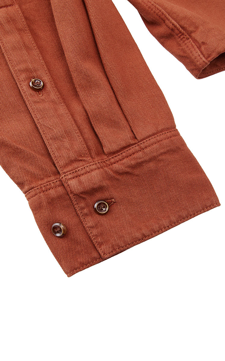 Shirt / JNBY Oversized Cotton Denim Long Sleeve Shirt
