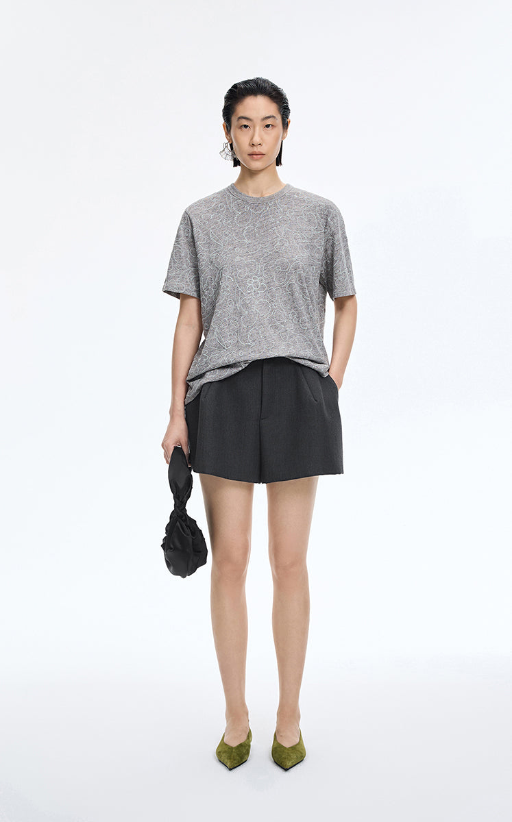 Shorts / JNBY Oversize Ultra-short flared Shorts
