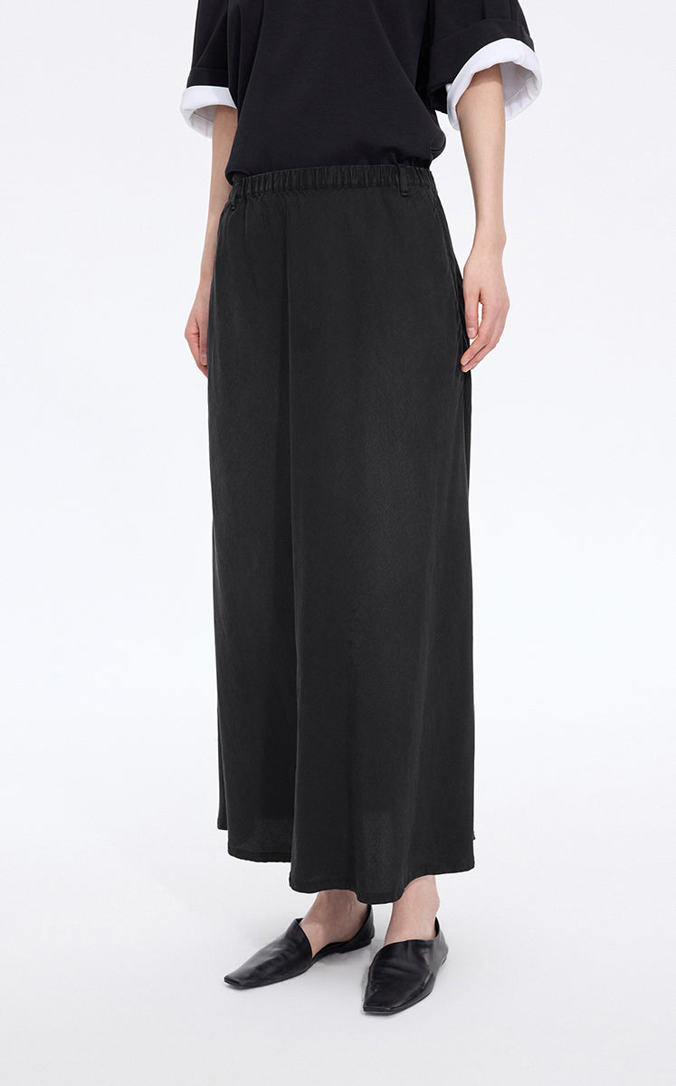 Skirt / JNBY Lyocell A-Line Long Skirt