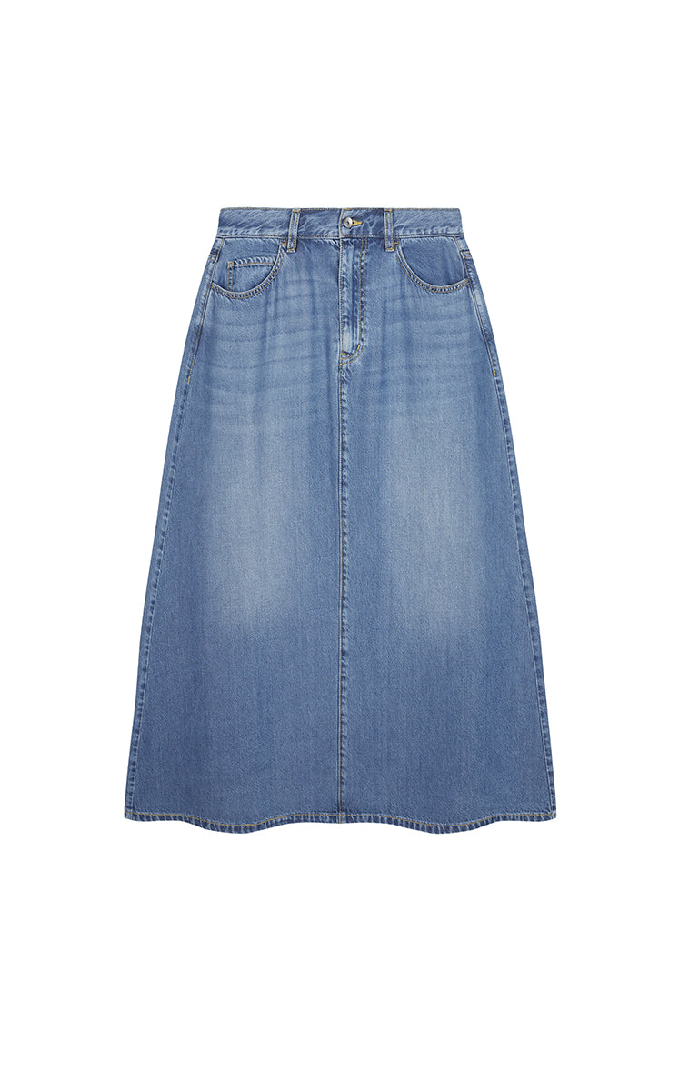 Skirt / JNBY Lyocell A-Line Long Skirt