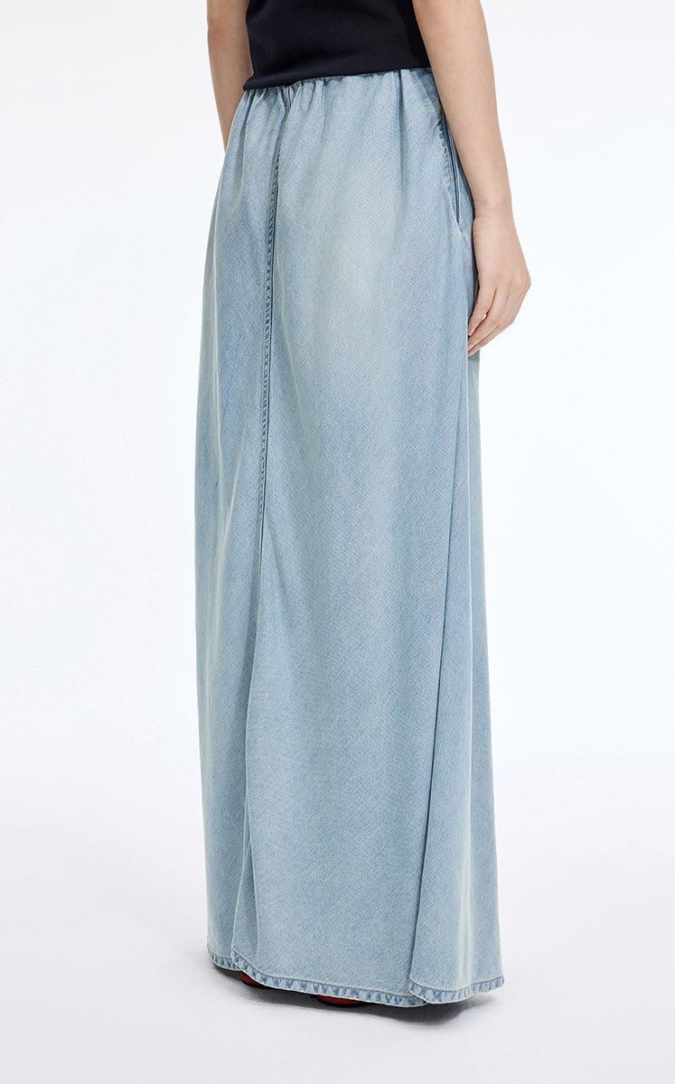 Skirt / JNBY Lyocell A-Line Long Skirt