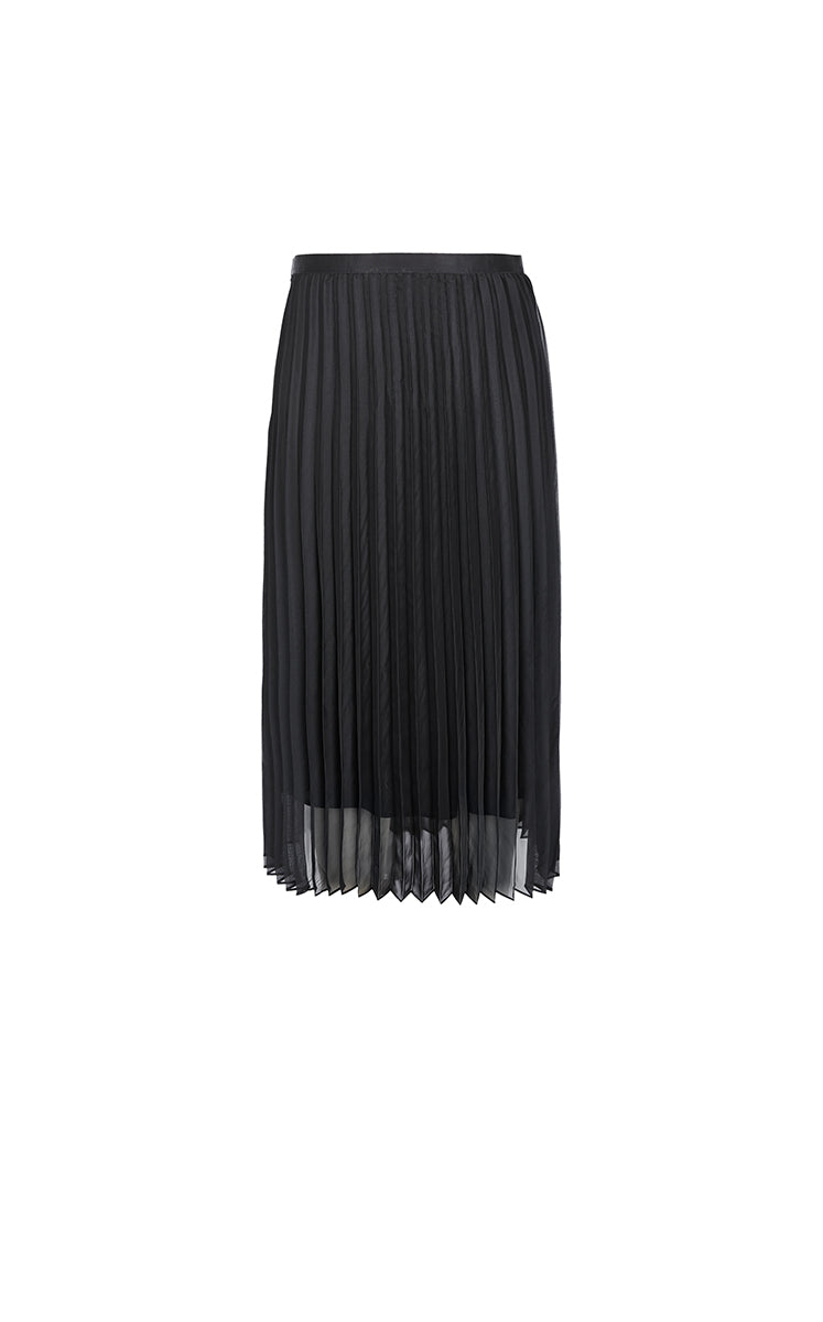 Skirt / JNBY Pleated Organza A-Line Maxi Skirt