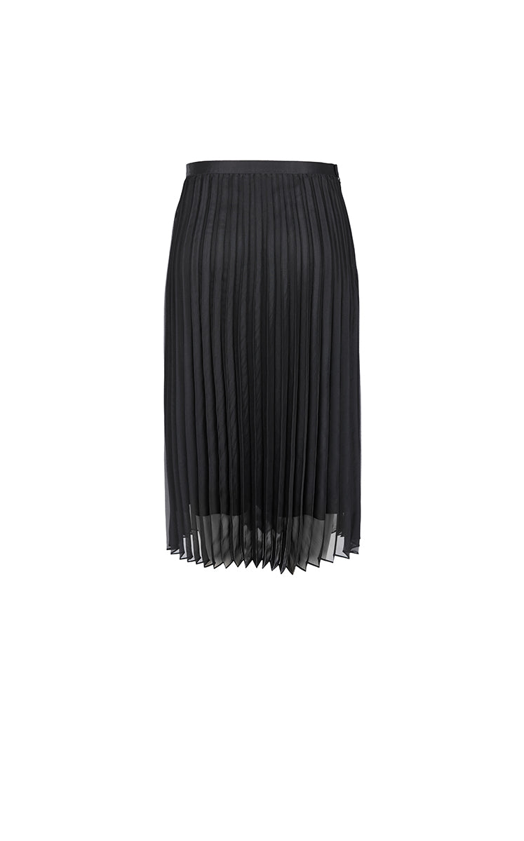 Skirt / JNBY Pleated Organza A-Line Maxi Skirt