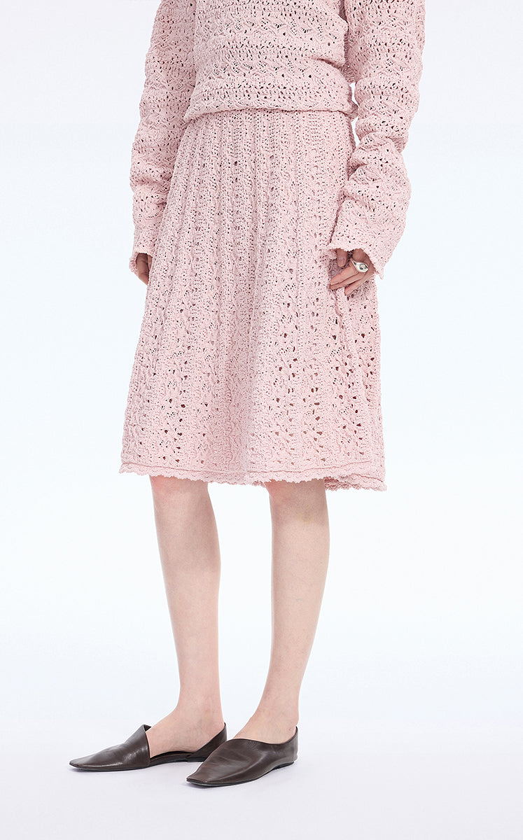 Skirt / JNBY Stretch A-Line Mid-Length Skirt