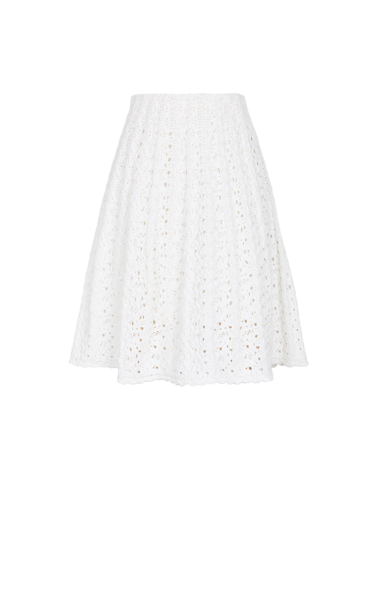 Skirt / JNBY Stretch A-Line Mid-Length Skirt