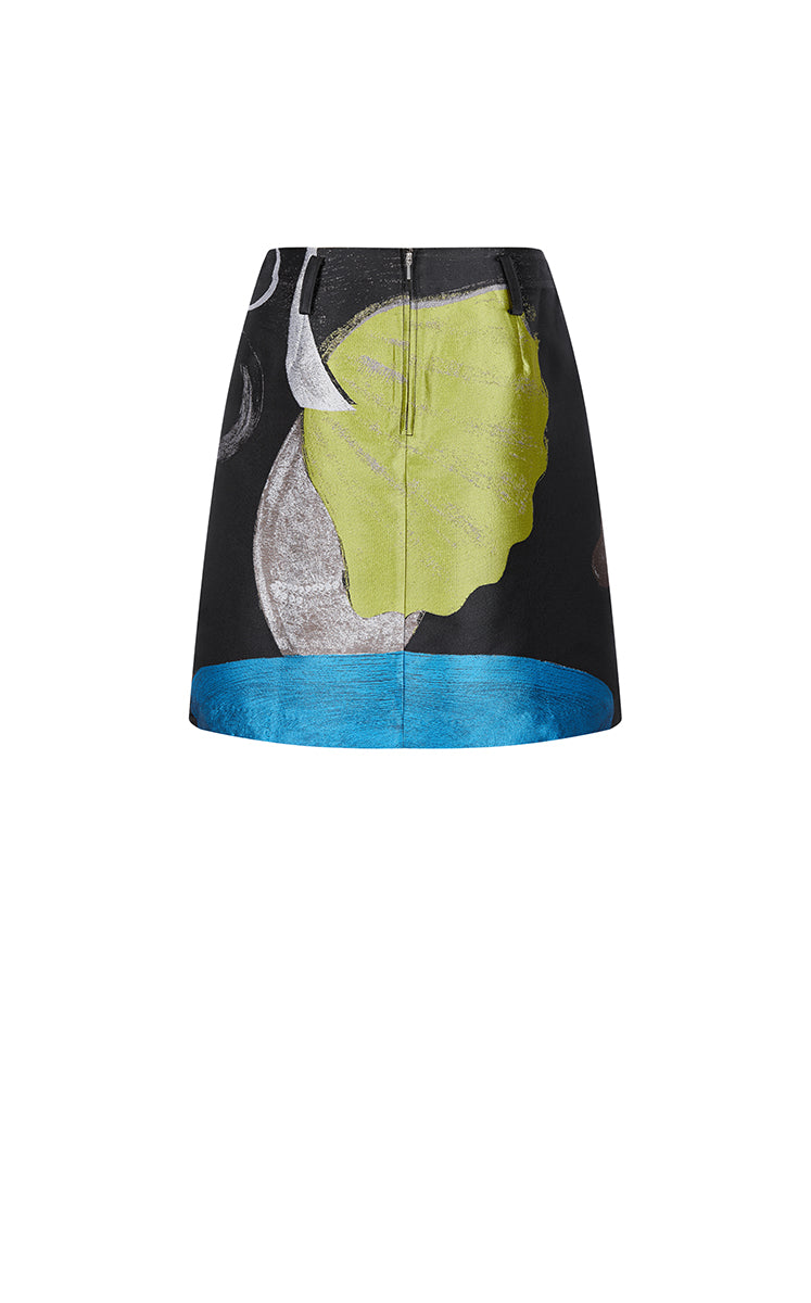 Skirt / JNBY Jacquard A-Line Mini Skirt