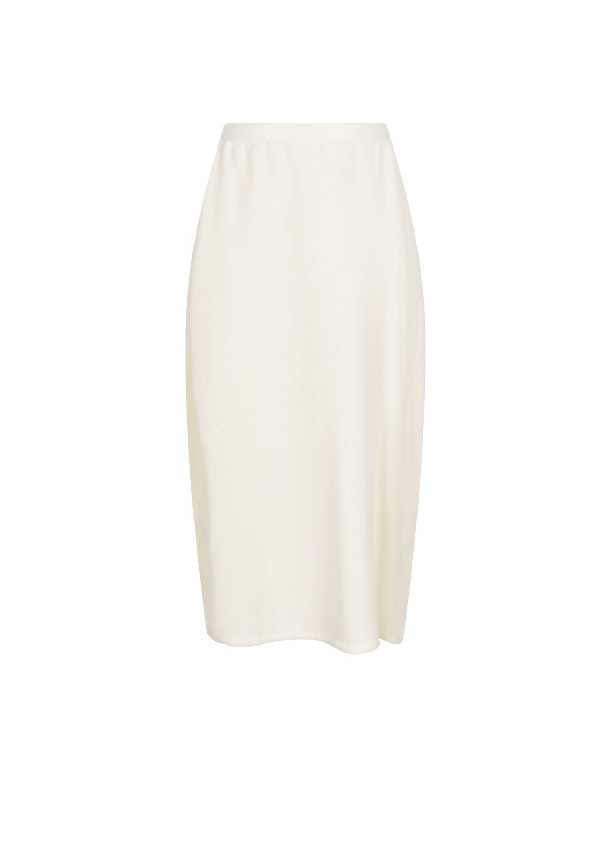 Skirt / JNBY A-Line Cotton Blend Long Skirt Light Ivory-1