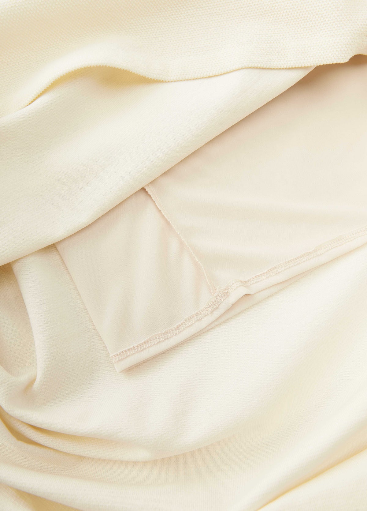 Skirt / JNBY A-Line Cotton Blend Long Skirt Light Ivory-1