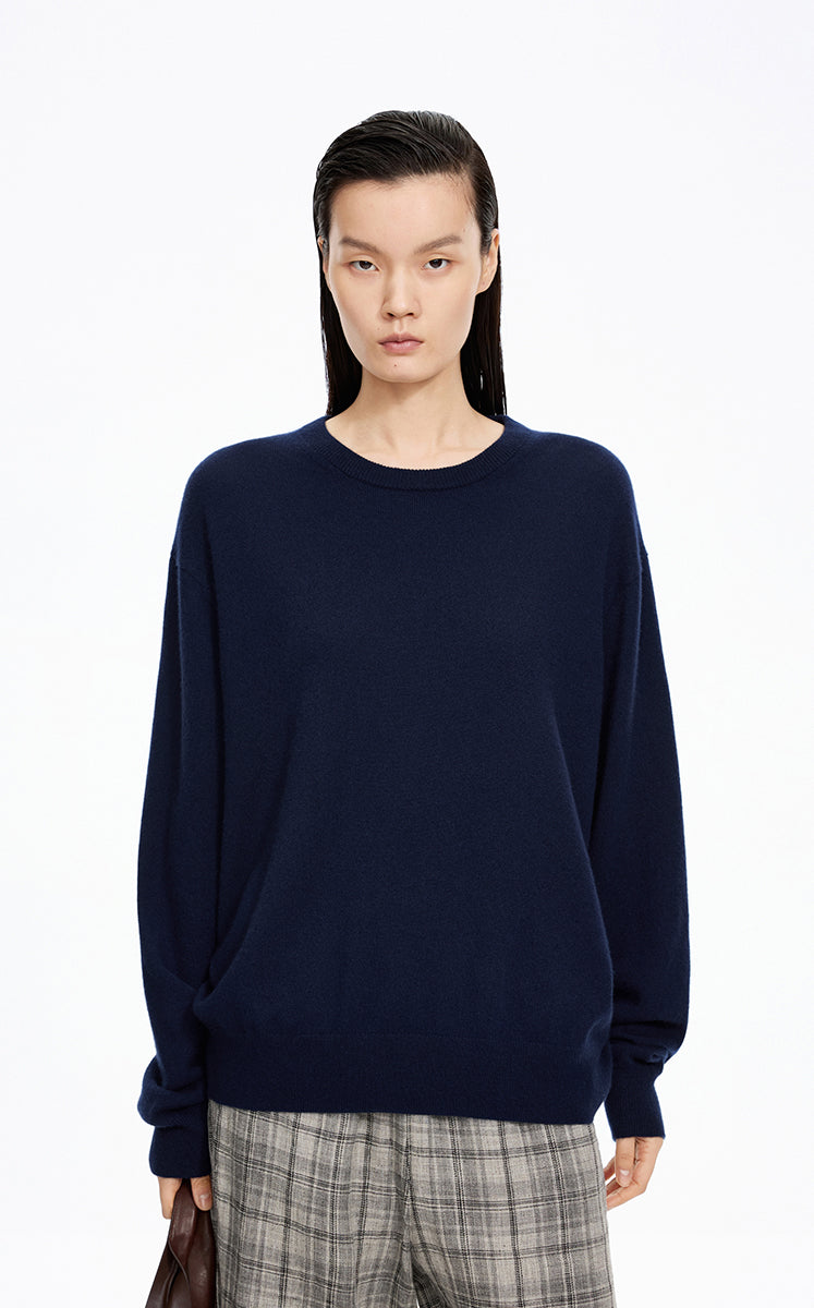 Sweater / JNBY Pure Cashmere Crewneck Pullover