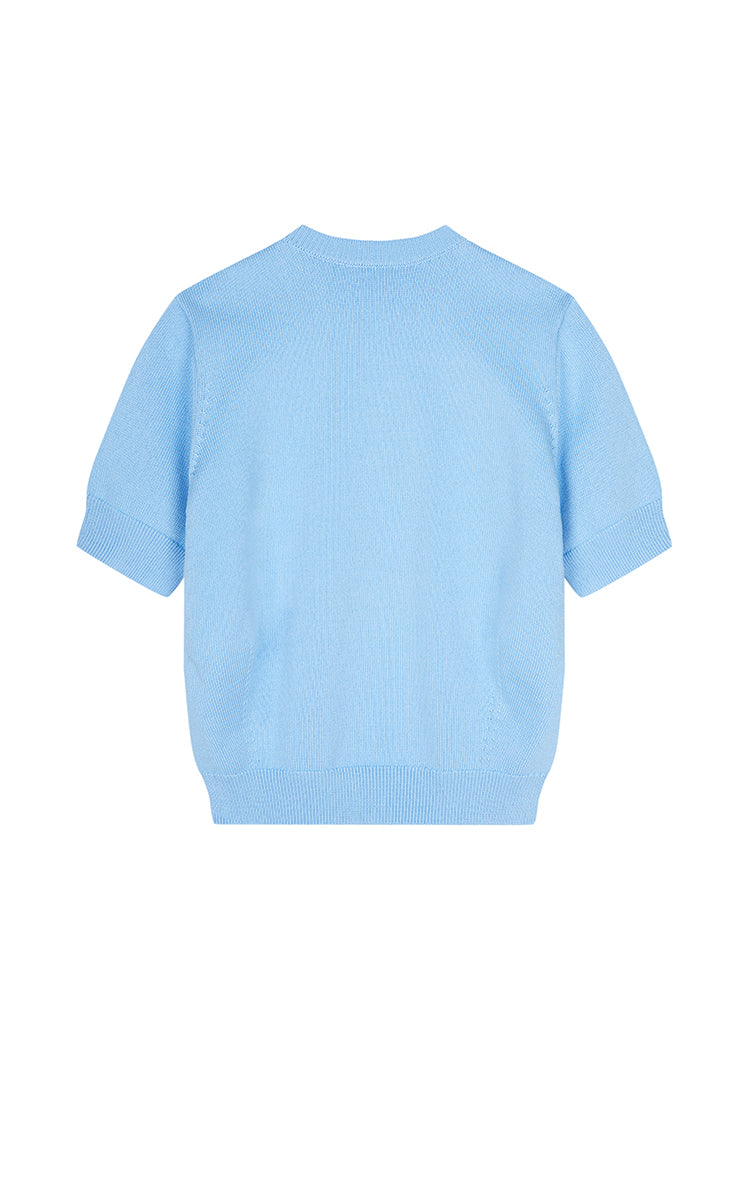 Sweater / JNBY Relaxed T-shape Short-Sleeve Sweater