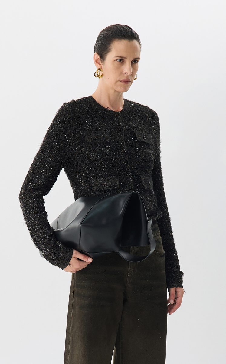 Sweater / JNBY Slim Fit Cropped Cardigan