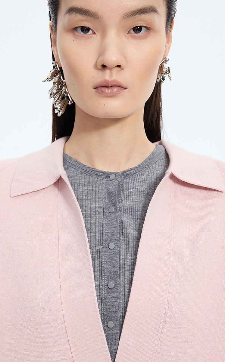 Sweater / JNBY Wool Blend Polo Neck Pullover