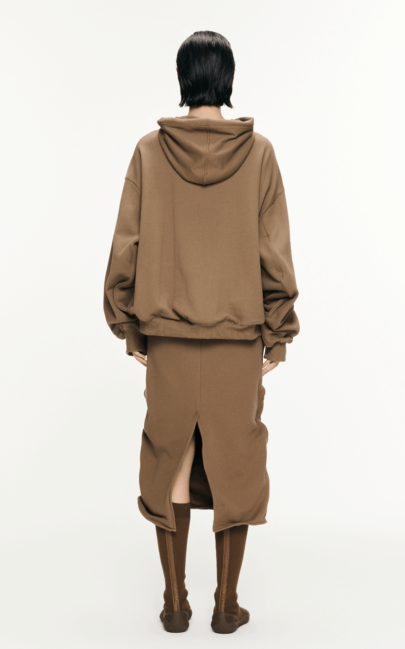 Sweatshirt / JNBY Drawstring Aluminum Wire Cotton Hooded Pullover