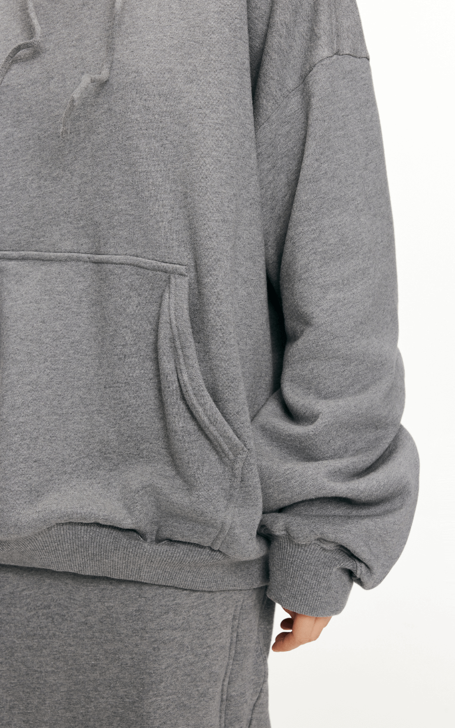 Sweatshirt / JNBY Drawstring Aluminum Wire Cotton Hooded Pullover