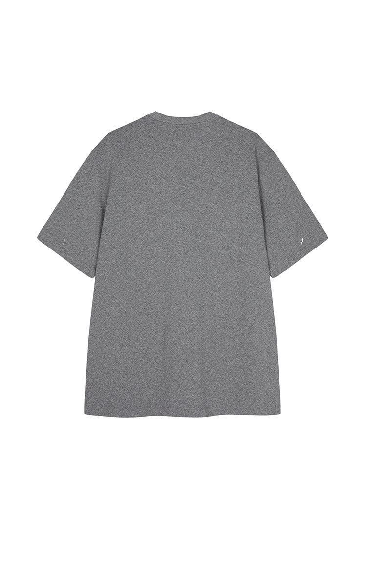 T-Shirt / JNBY Beaded Cotton Oversized Short Sleeve T-Shirt