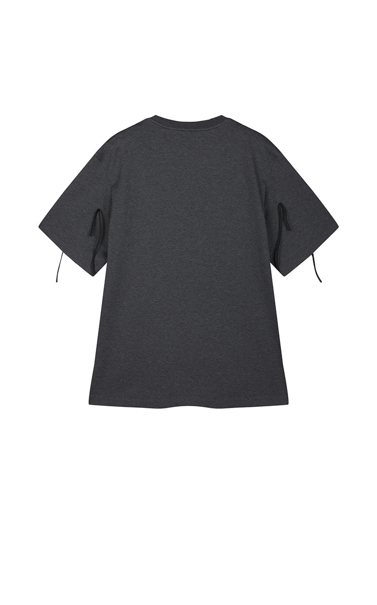 T-Shirt / JNBY Fringe Cotton Oversized T-Shirt