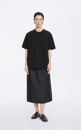 T-Shirt / JNBY Sculptural Fringe Floral Tee