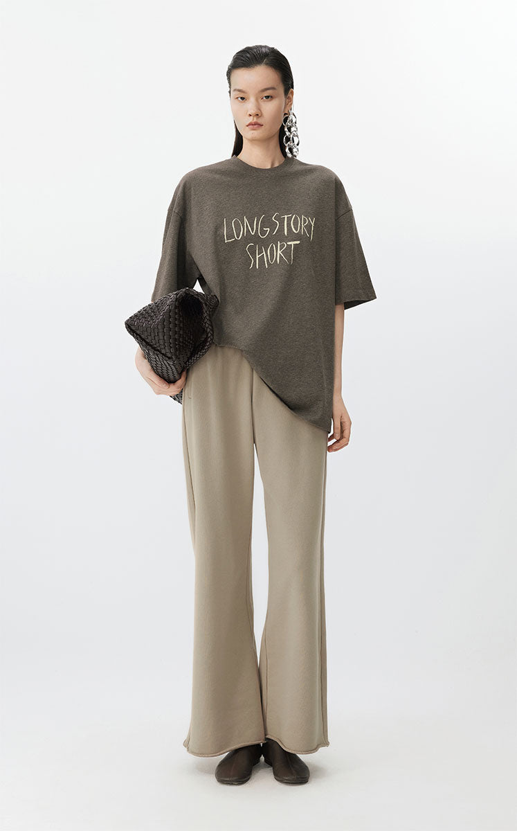 T-Shirt / JNBY Statement Graphic Tee Brown