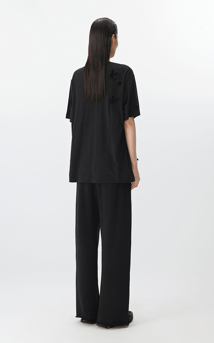T-shirt / JNBY Floral Decor Relaxed T-Shirt