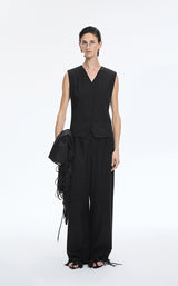 Vest / JNBY Brewed Protein Wool Tailored Vest