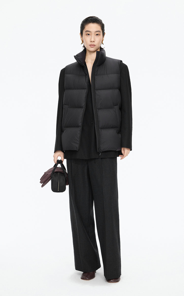 Down Vest / JNBY A-Line Oversize Down Vest