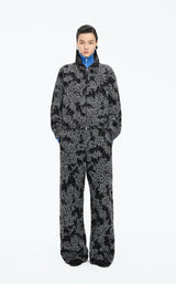 Sweater / JNBY Shadow Art Wool Blend Cardigan