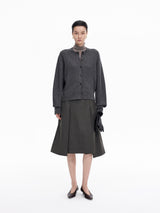 Cardigan / JNBY Wool Cashmere Blend Cropped Knit
