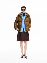 Down Jacket / JNBY 95% White Goose Down Short Puffer