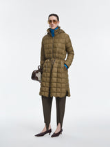 Coat / JNBY A-Line Long Down Coat with Detachable Hood