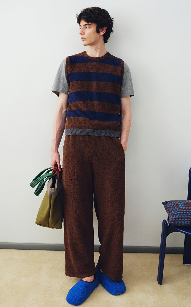 Bag / JNBYHOME Cotton Canvas Two-Tone Tote