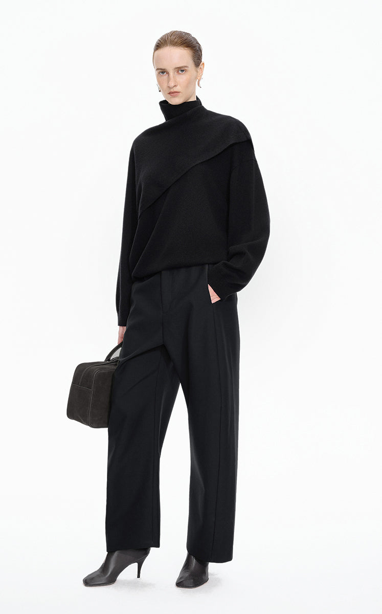 Sweater / JNBY Turtleneck Wool Cashmere Pullover