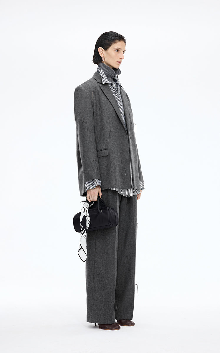 Blazer / JNBY Oversized Tassel Details Longline Blazer