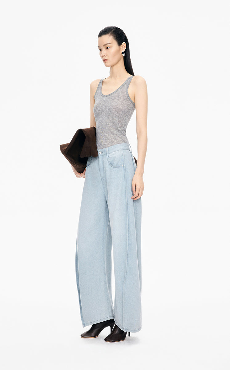 Vest / JNBY Fitted Wool-Blend Vest