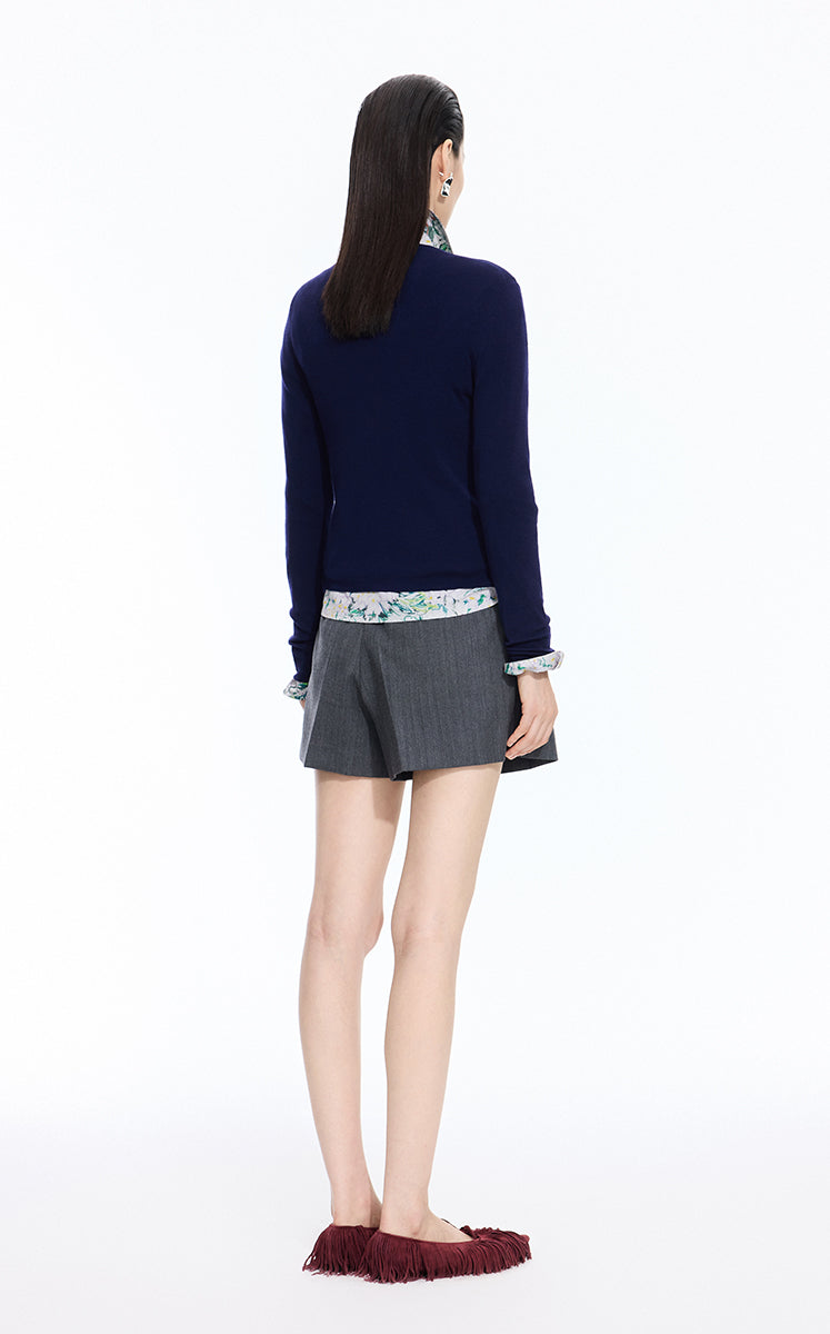 Sweater / JNBY Slim Wool Stretch Cardigan