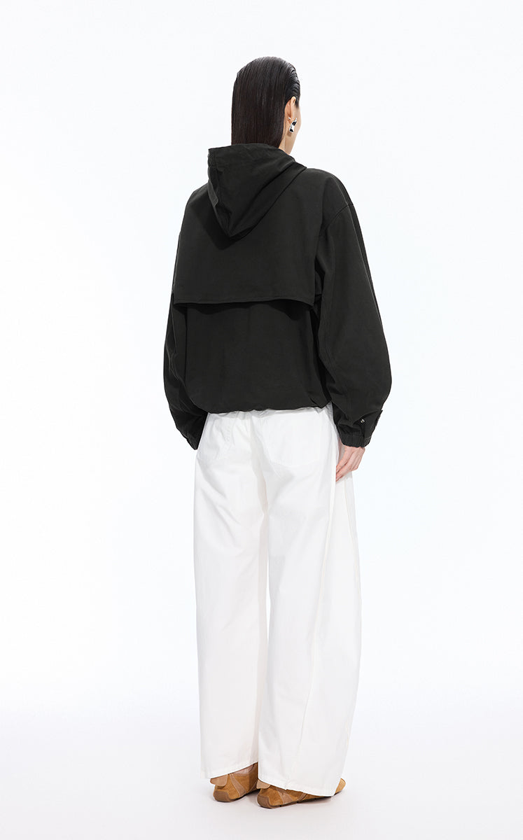 Jacket / JNBY Oversized Cotton Utility Jacket