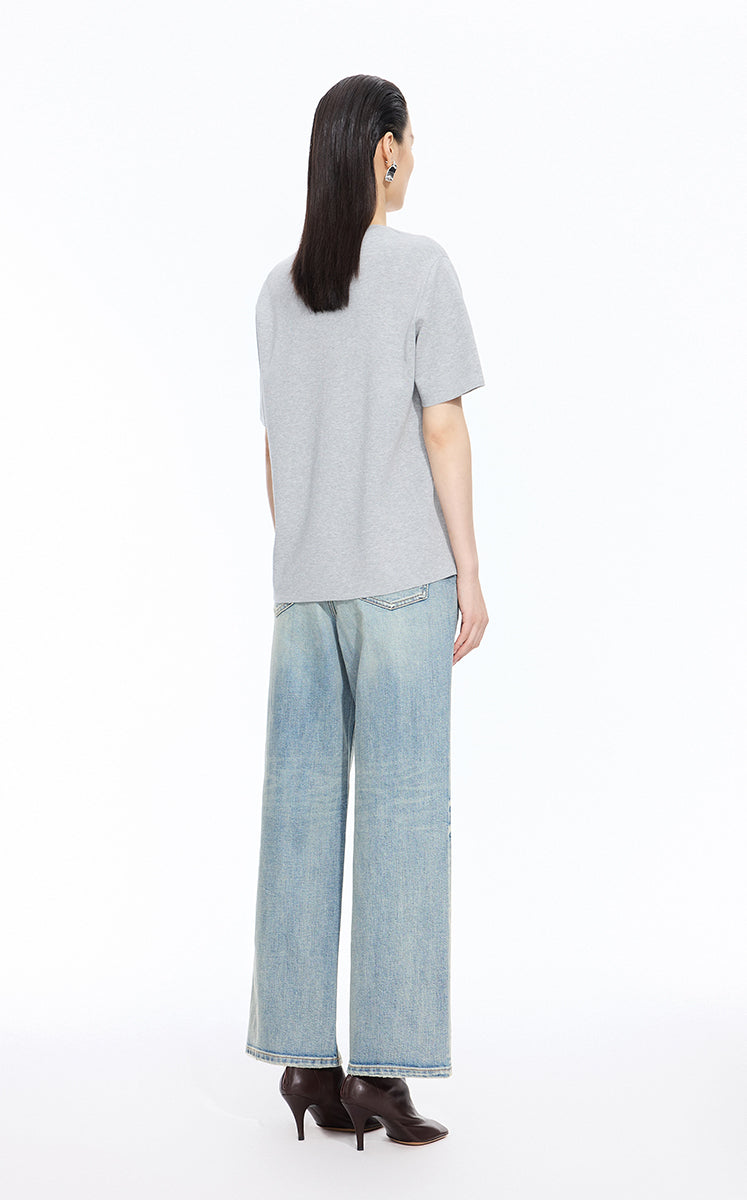 Pants / JNBY Slim Cuffed Jeans
