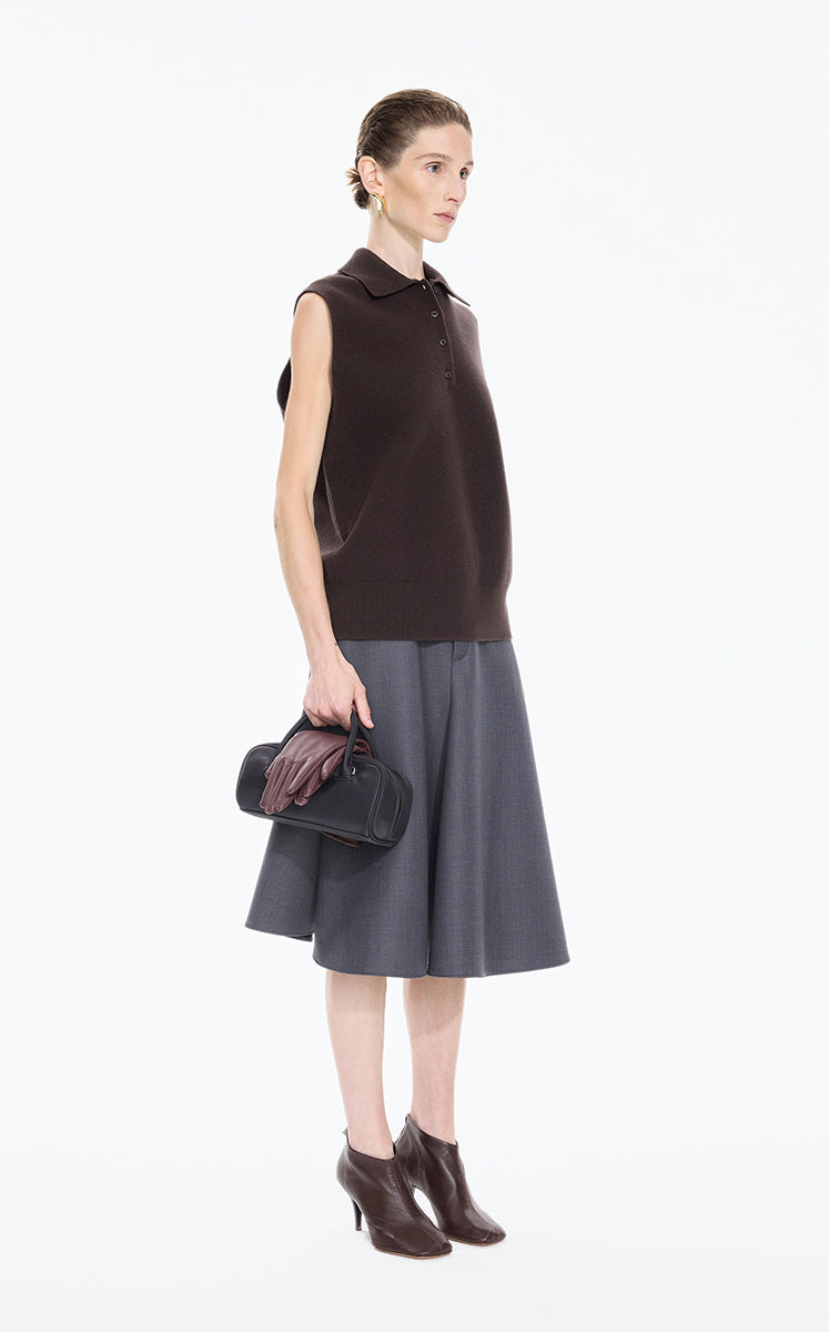 Sweater / JNBY Wool Polo Knit Vest