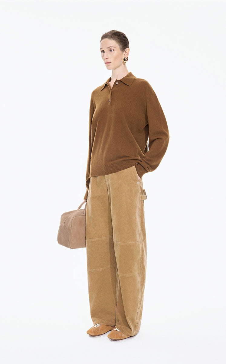 Sweater / JNBY O-shaped Wool-Cashmere Pullover