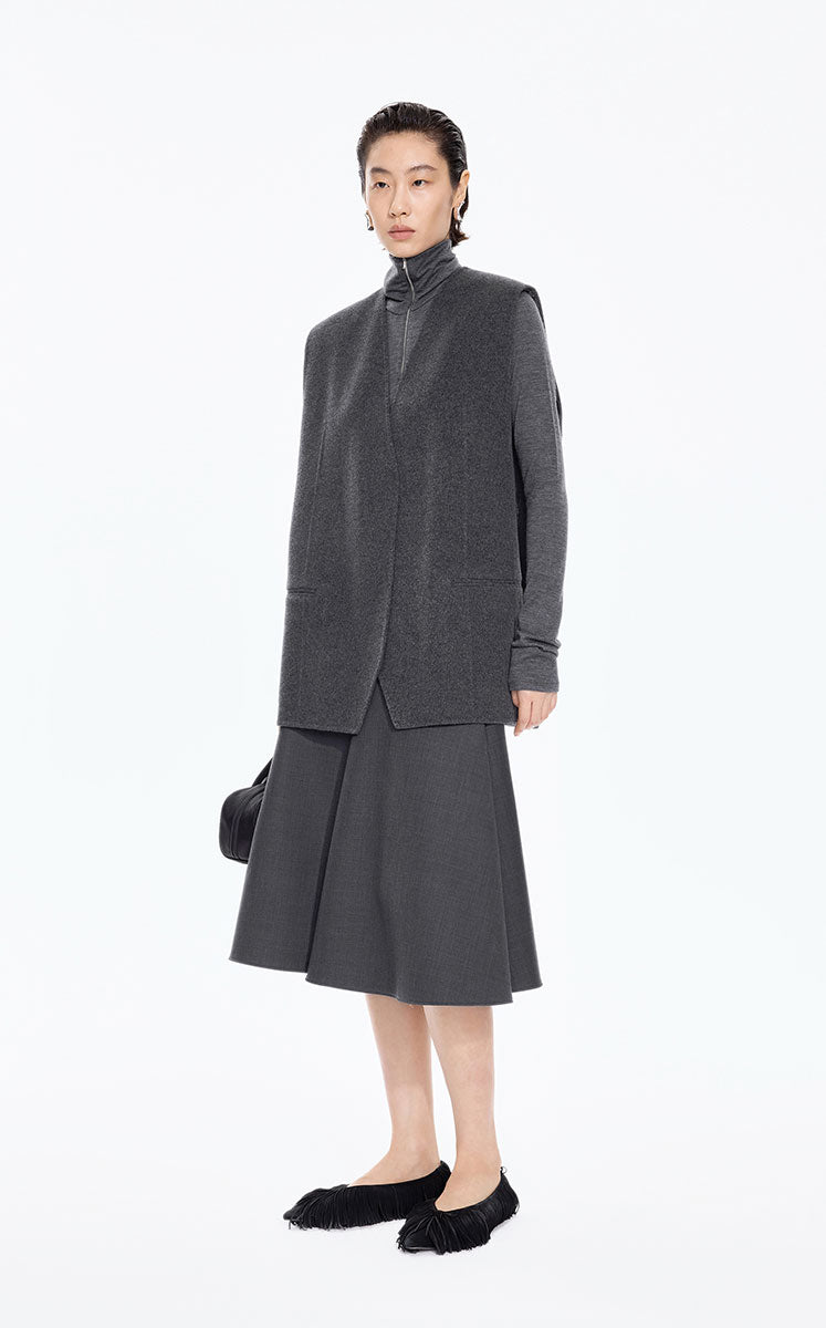 Vest / JNBY Oversize Wool Felt Vest