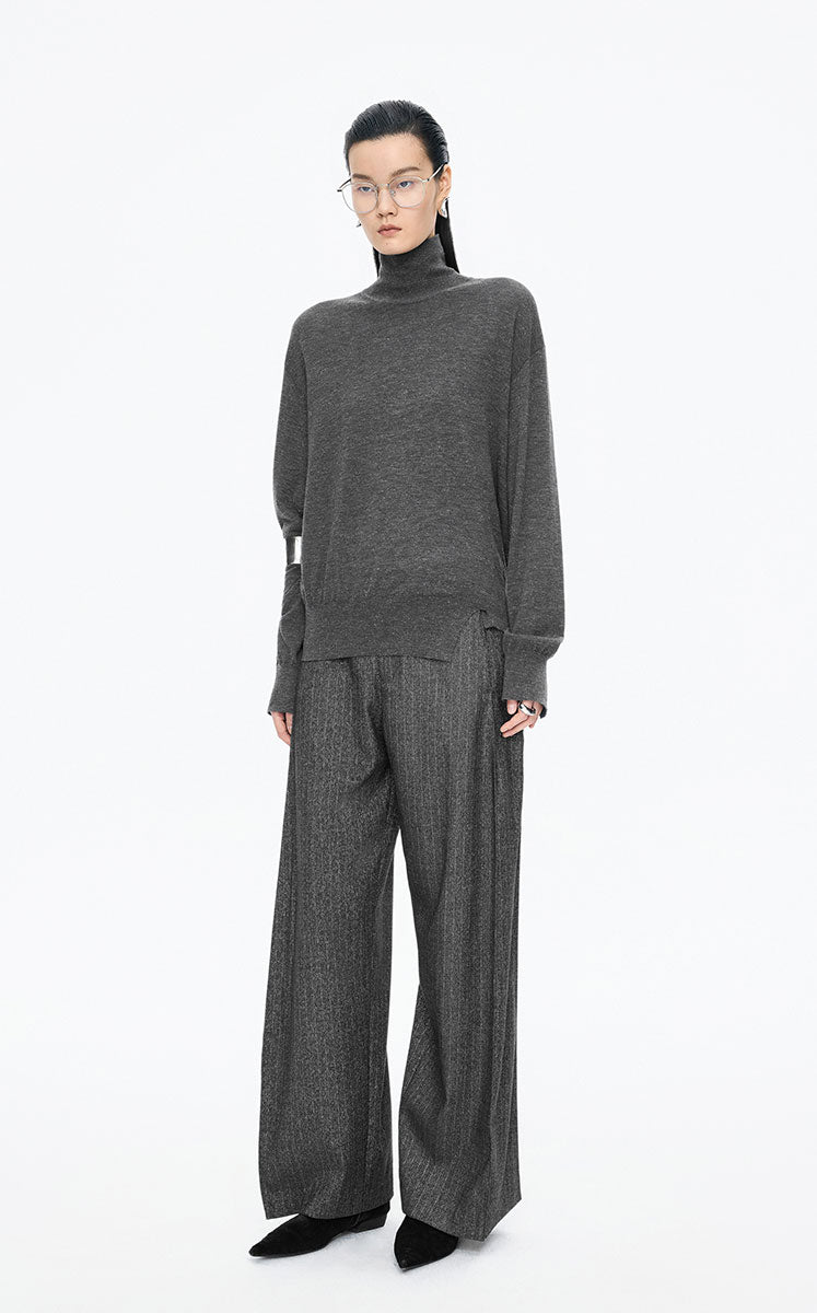 Pants /（ESG）JNBY Metallic Banana Cut Trousers